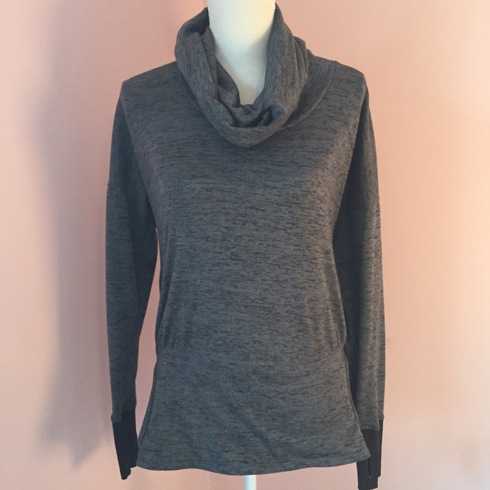 NWOT Grey athleta cowl neck